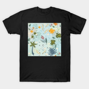 Floral Pattern T-Shirt